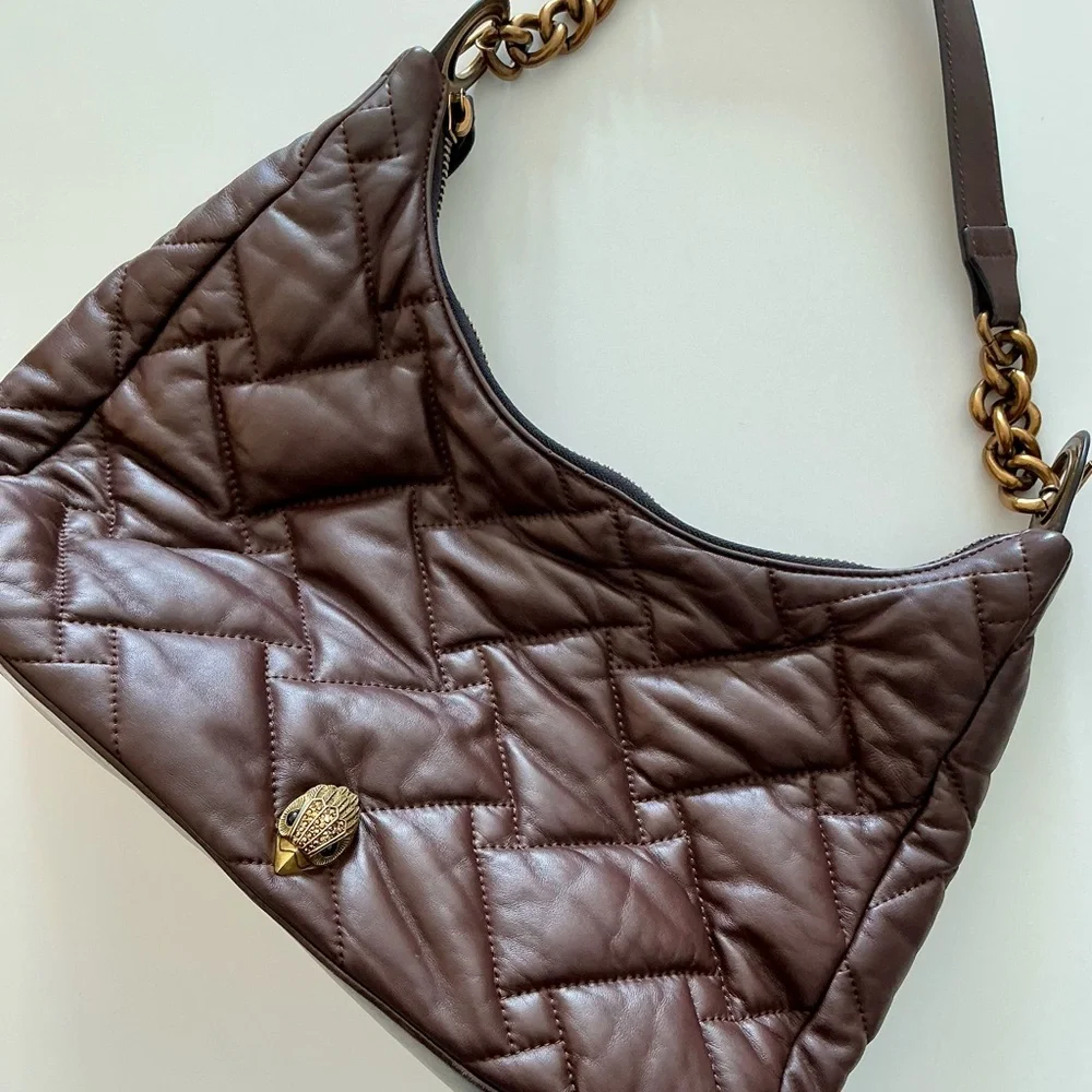 Kurt Geiger Large Kensington Leather Hobo - Picture 5 of 16